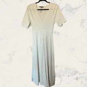 ZARA striped dress